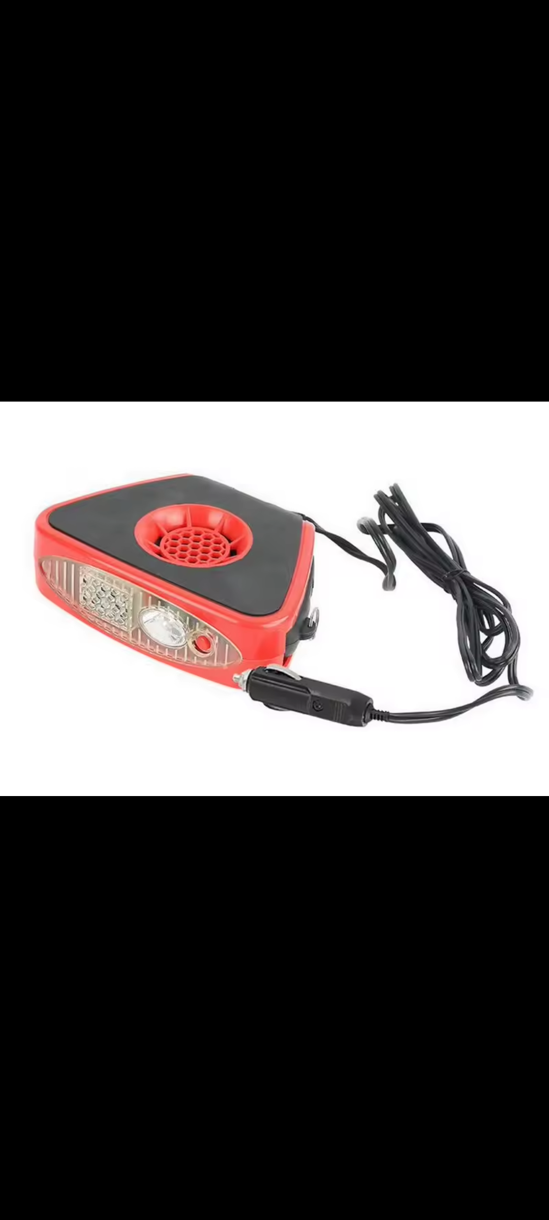 Heater-defroster-fan With light مزيل الضباب والتدفئة داخل السيارة