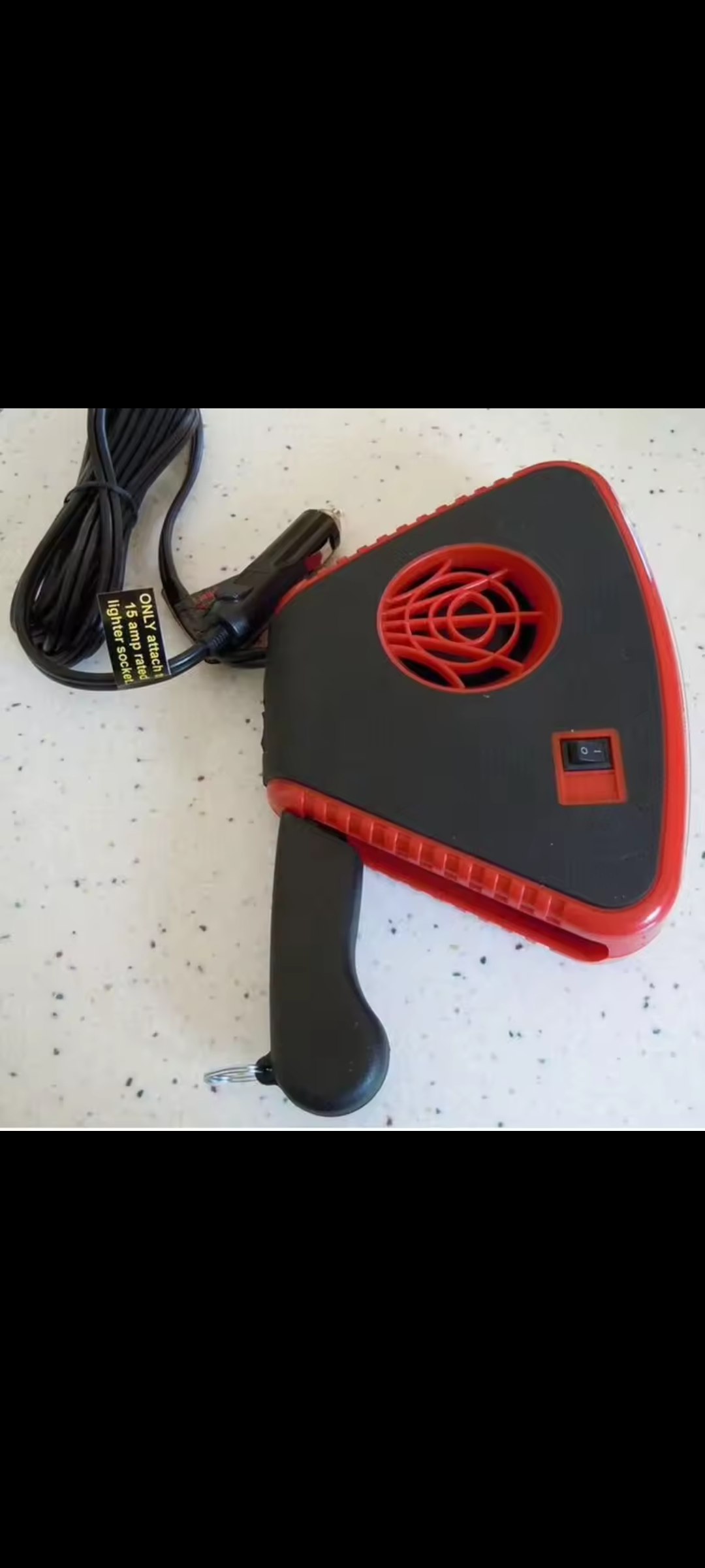 Heater-defroster-fan With light مزيل الضباب والتدفئة داخل السيارة