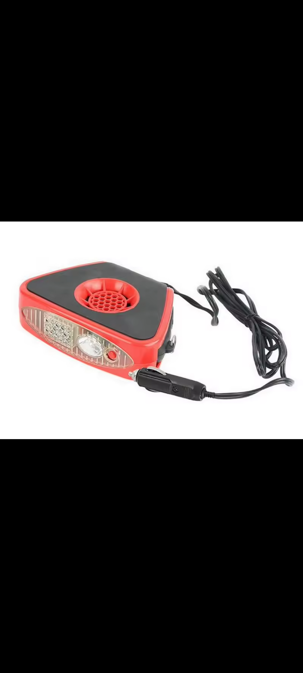 Heater-defroster-fan With light مزيل الضباب والتدفئة داخل السيارة